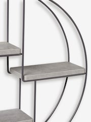 Grey Concrete Effect Wall Shelves - Image 4 of 4