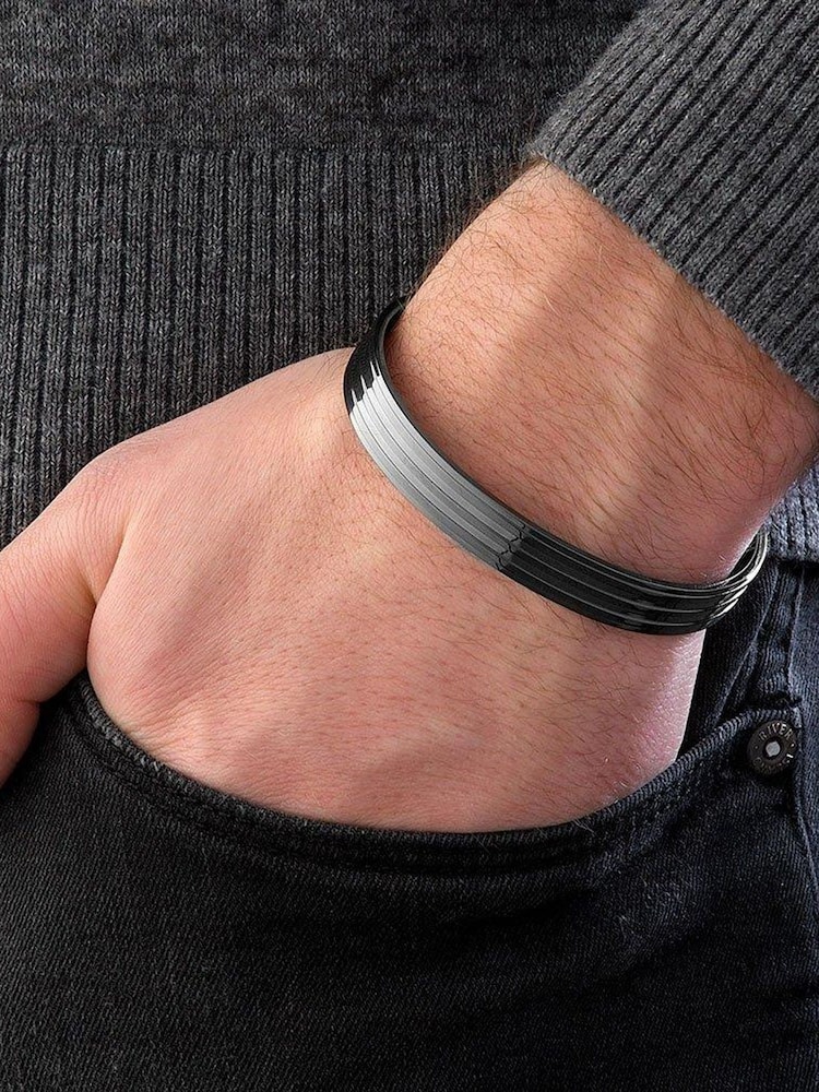 Beaverbrooks Polished Torque Bracelet - Image 2 of 4