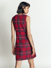 Boden Lou Wool Check Shift Dress - Bilde 2 av 7