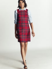 Boden Lou Wool Check Shift Dress - Bilde 5 av 7
