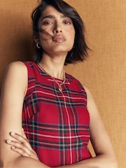 Boden Lou Wool Check Shift Dress - Bilde 6 av 7