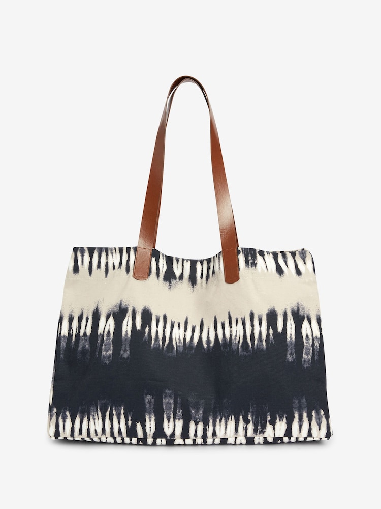 Tie Dye Effect Beach Bag - Image 3 of 6