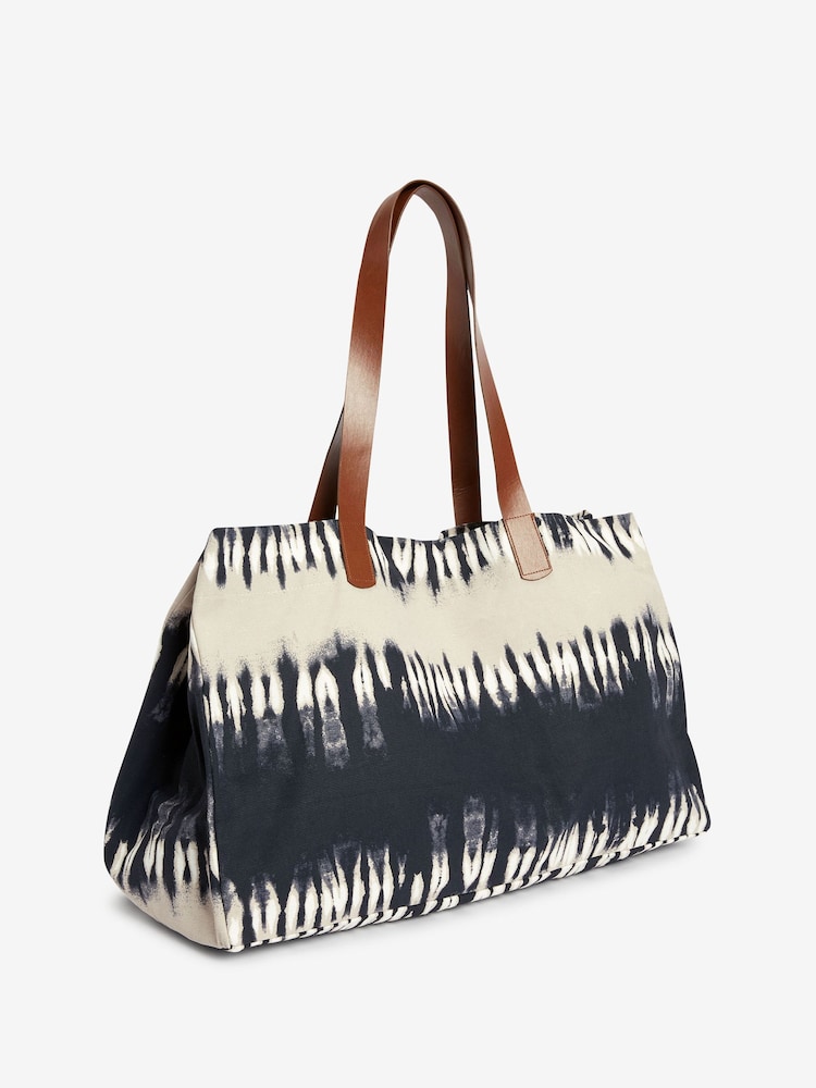 Tie Dye Effect Beach Bag - Image 5 of 6