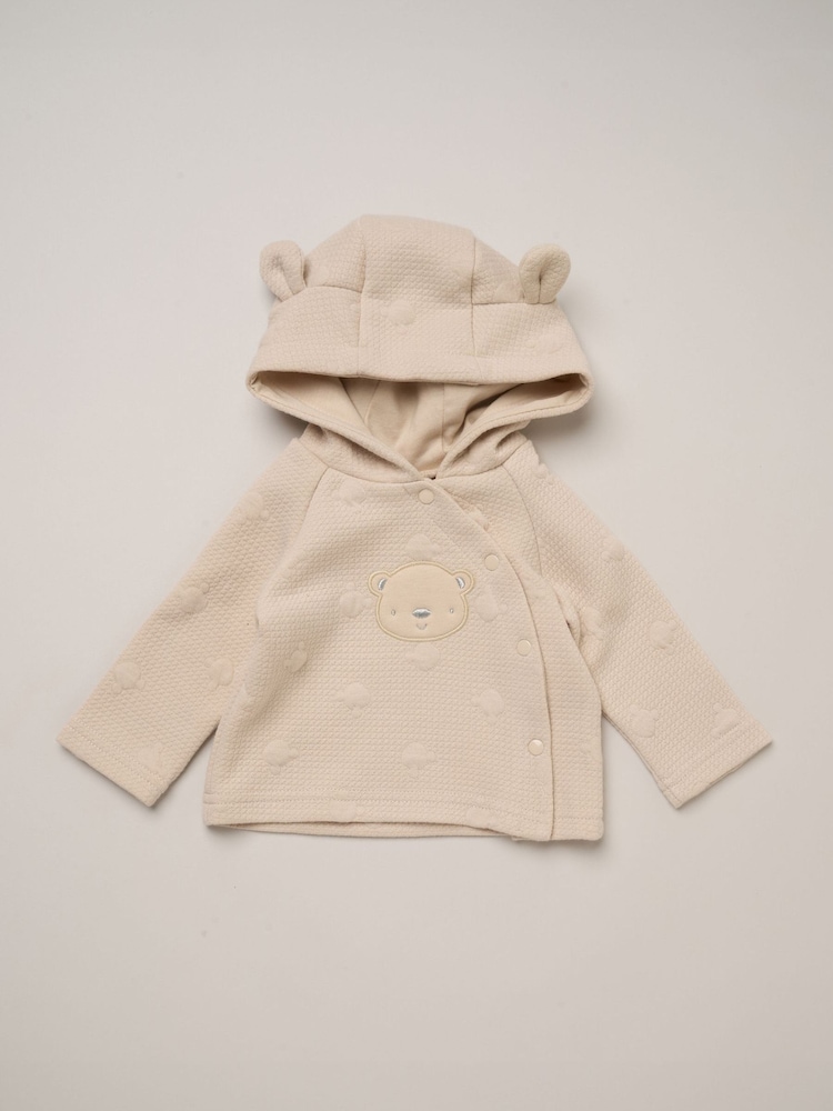 Rock-A-Bye Baby Boutique set bestaande uit een geribbelde velours jas en een broek met voetjes. - Afbeelding 1 van 4 Rock-A-Bye Baby Boutique set bestaande uit een geribbelde velours jas en een broek met voetjes. - Afbeelding 1 van 4