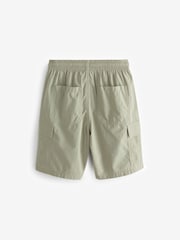 Sage Green Parachute Cargos Shorts (3-16yrs) - Image 2 of 3