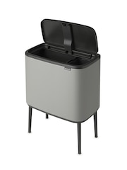 Brabantia Mineral Concrete Grey Bo 11 Plus 23L Touch Bin - Image 5 of 6