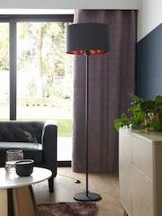 Grey Rico Tripod Floor Lamp - Image 2 of 8
