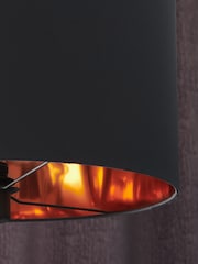 Grey Rico Tripod Floor Lamp - Image 4 of 8