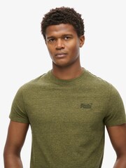 أخضر - تيشرت بشعار بكم قصير على الكتف Vintage من Superdry - صورة 1 من 1