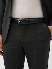 Black Formal Leather Belt - Image 1 of 5