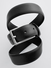 Black Formal Leather Belt - Image 3 of 5