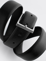 Black Formal Leather Belt - Image 5 of 5