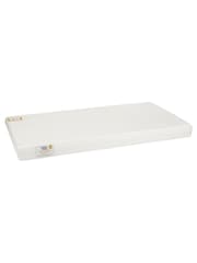 CuddleCo White Juliet Cot Bed With Mother&Baby First Gold Foam Mattress - Image 7 of 7