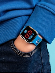 Peers Hardy Blue Sonic the Hedgehog LED Watch with Printed Character Strap - Image 2 of 5
