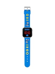Peers Hardy Blue Sonic the Hedgehog LED Watch with Printed Character Strap - Image 4 of 5
