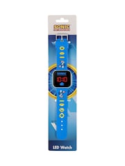 Peers Hardy Blue Sonic the Hedgehog LED Watch with Printed Character Strap - Image 5 of 5