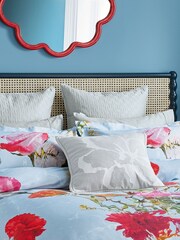 Ted Baker Blue Floating Floral Duvet Cover - Image 3 of 3