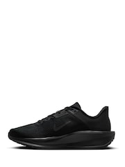 Nike Black/Grey Quest 6 Road Running Trainers - Image 2 of 11