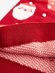 Rot - Weihnachtspulloverkleid (3-16Jahre) - Bild 9 von 10