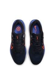 Nike Black/Red Quest 6 Road Running Trainers - Image 7 of 9