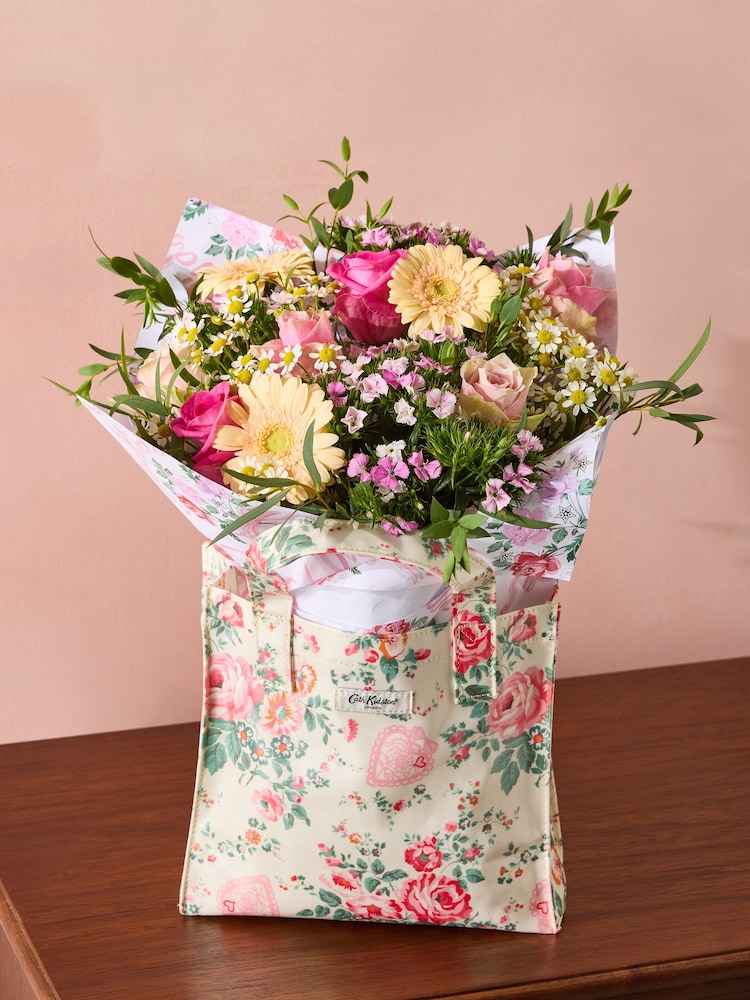 Cath Kidston Book Bag Bouquet - Image 2 of 9 Cath Kidston Book Bag Bouquet - Image 2 of 9