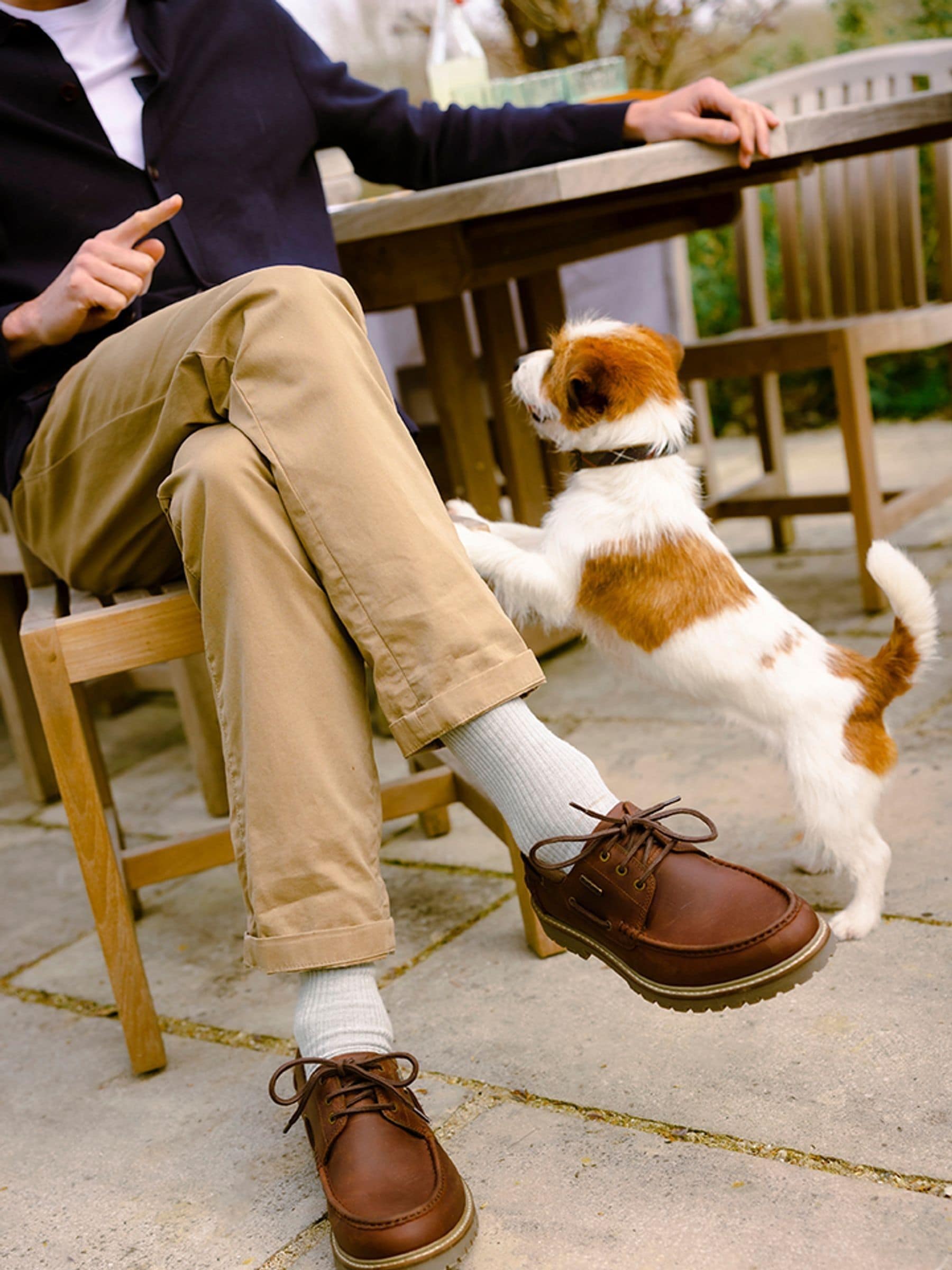 Barbour brown shoes sale