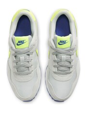 Nike Grey/Yellow MD Valiant Youth Trainers - Image 5 of 8