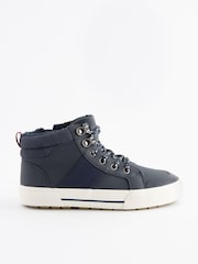 Navy Wide Fit (G) Thinsulate™ Lace Up High Top - Image 2 of 6