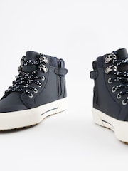 Navy Wide Fit (G) Thinsulate™ Lace Up High Top - Image 4 of 6