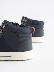 Navy Wide Fit (G) Thinsulate™ Lace Up High Top - Image 5 of 6