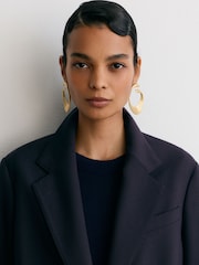 Reiss Sandor Stretch-Twill relaksēta vienrindas žakete - Attēls 5 no 8