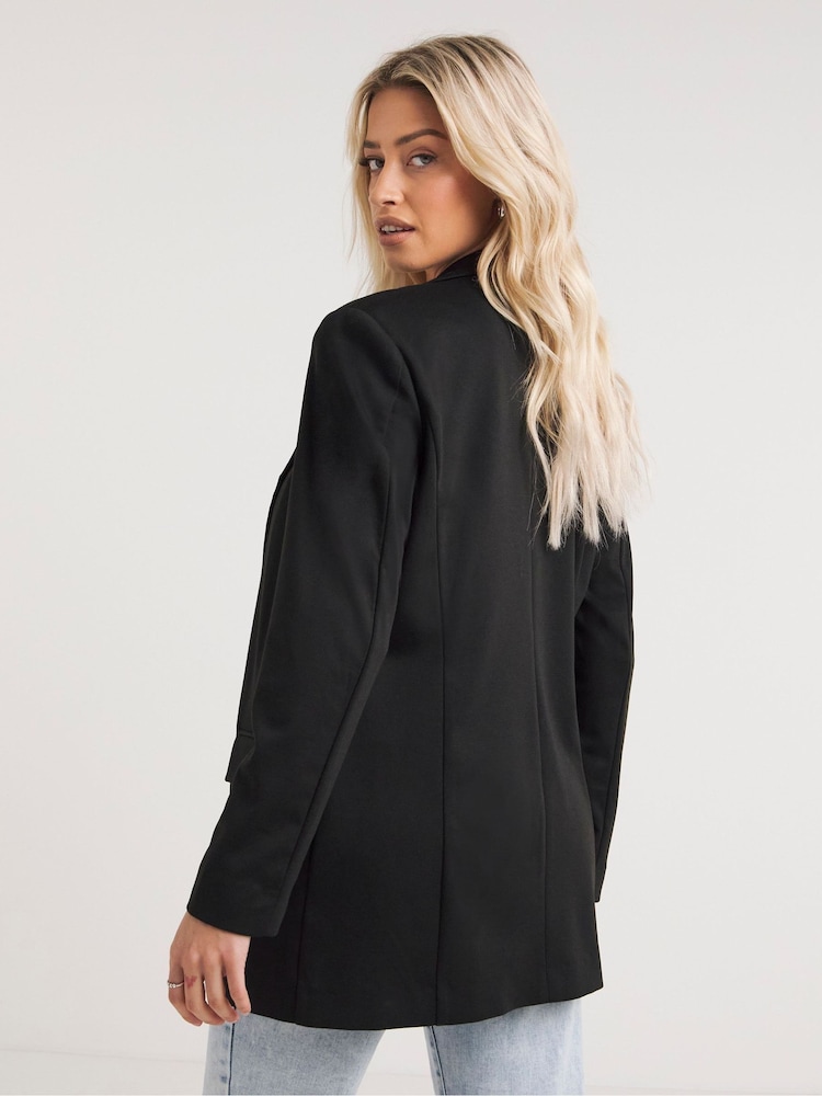 Simply Be Black Ponte Blazer - Image 2 of 4
