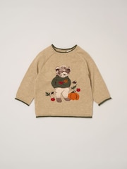 Hellbeige - Rock-A-Bye Baby Boutique True Knit Jumper and Leggings Set - Bild 3 von 4