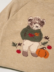 Hellbeige - Rock-A-Bye Baby Boutique True Knit Jumper and Leggings Set - Bild 4 von 4