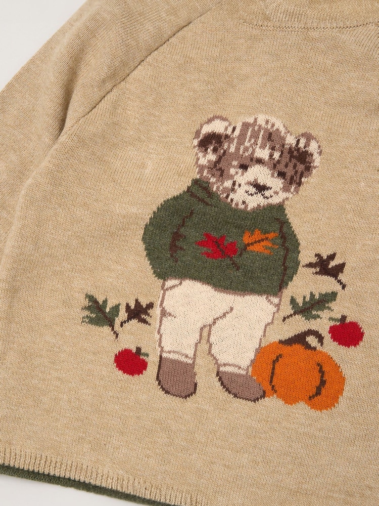 Hellbeige - Rock-A-Bye Baby Boutique True Knit Jumper and Leggings Set - Bild 4 von 4 Hellbeige - Rock-A-Bye Baby Boutique True Knit Jumper and Leggings Set - Bild 4 von 4