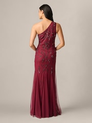 Robe asymétrique à perles Adrianna Papell Studio - Image 2 sur 7