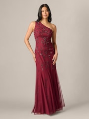 Robe asymétrique à perles Adrianna Papell Studio - Image 4 sur 7