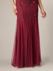 Robe asymétrique à perles Adrianna Papell Studio - Image 6 sur 7