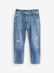 Mittelblau - Mom Jeans mit Stretch (3-16J.) - Bild 4 von 7