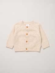 크림 - Rock-A-Bye Baby Boutique Chunky Knitted Embroidered Cardigan - 4의 이미지 2
