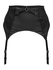 Pour Moi Black Lavish Deep Suspender - Image 3 of 4