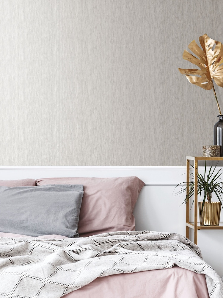 Art For The Home Natural Superfresco Easy Grasscloth 10M Wallpaper - Image 1 of 3
