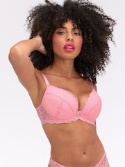 Boux Avenue Light Pink Pad Plunge Mollie Bra - Image 4 of 6