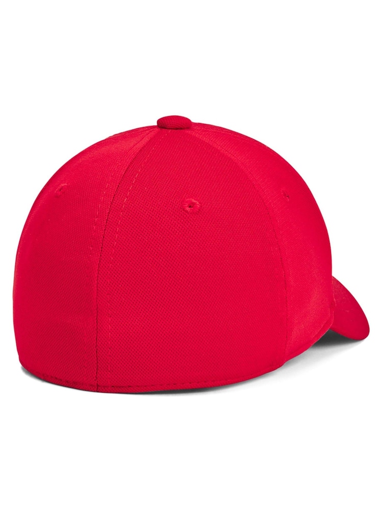Under Armour Red Boys Blitzing Cap - Image 2 of 2