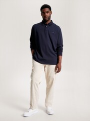Tommy Hilfiger Blue Light Big And Tall 1985 Regular Polo Shirt - Image 5 of 5