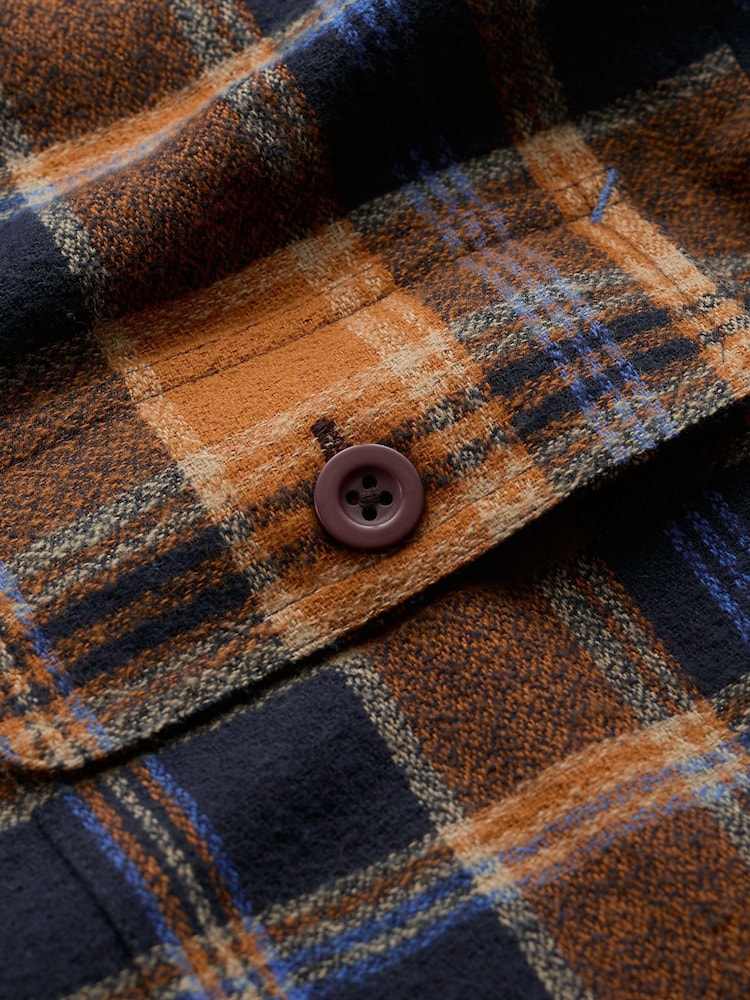 Seasalt Cornwall Blue Balnoon Check Overshirt - Image 7 of 7 Seasalt Cornwall Blue Balnoon Check Overshirt - Image 7 of 7