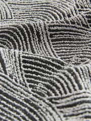 Silver Sparkly Jacquard Pencil Skirt - Image 6 of 6