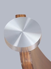 Jual Walnut Siena Round Coffee Table - Image 3 of 6
