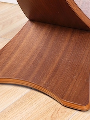 Jual Walnut Siena Round Coffee Table - Image 4 of 6