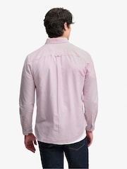 Superdry Light Pink Preppy Oxford Long Sleeve Shirt - Image 2 of 7
